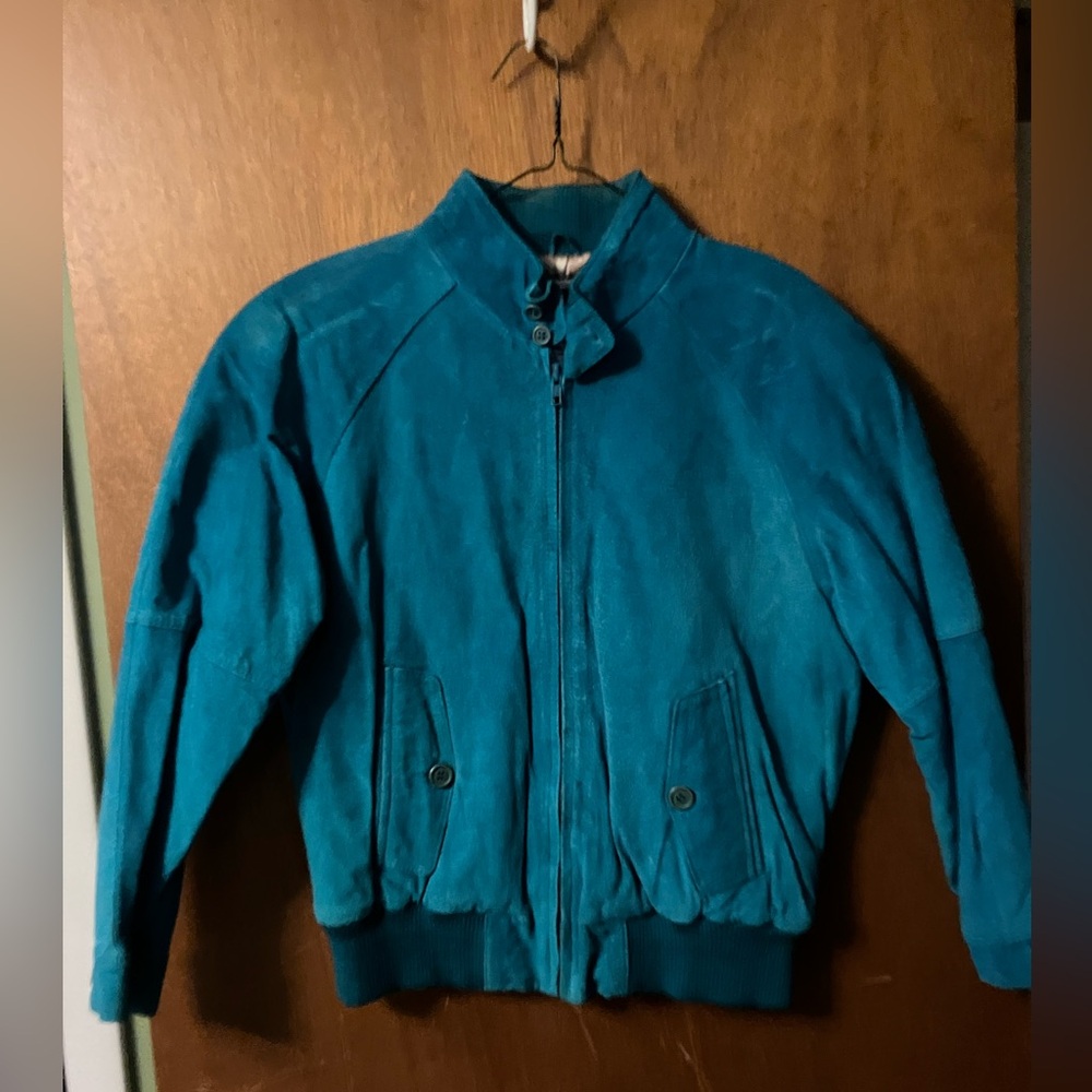 Vintage Women’s Fox Run Teal Jacket